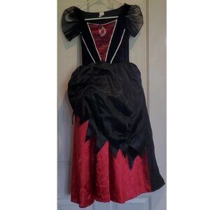 Girls Goodmark Gothic Enchantress Vampire Halloween Costume Size Med 8/10 NWT